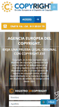 Mobile Screenshot of copyright.es