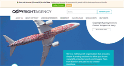 Desktop Screenshot of copyright.com.au